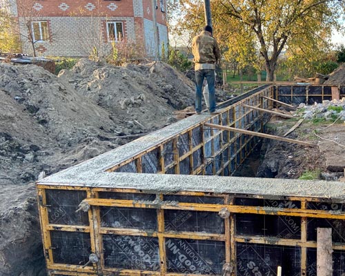Ленточный фундамент